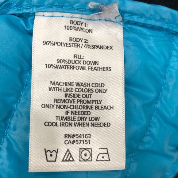 Calvin Klein Performance Jacket teal and black - Picture 6 of 6